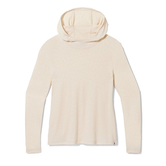 Marino Wool Cream Lace Hoodie Medium - Picture 2 of 8